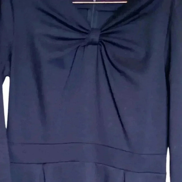 (2 for $15) MIUSOL Women's Blue Dress- Midi- Size Large - with Bow - Picture 5 of 14